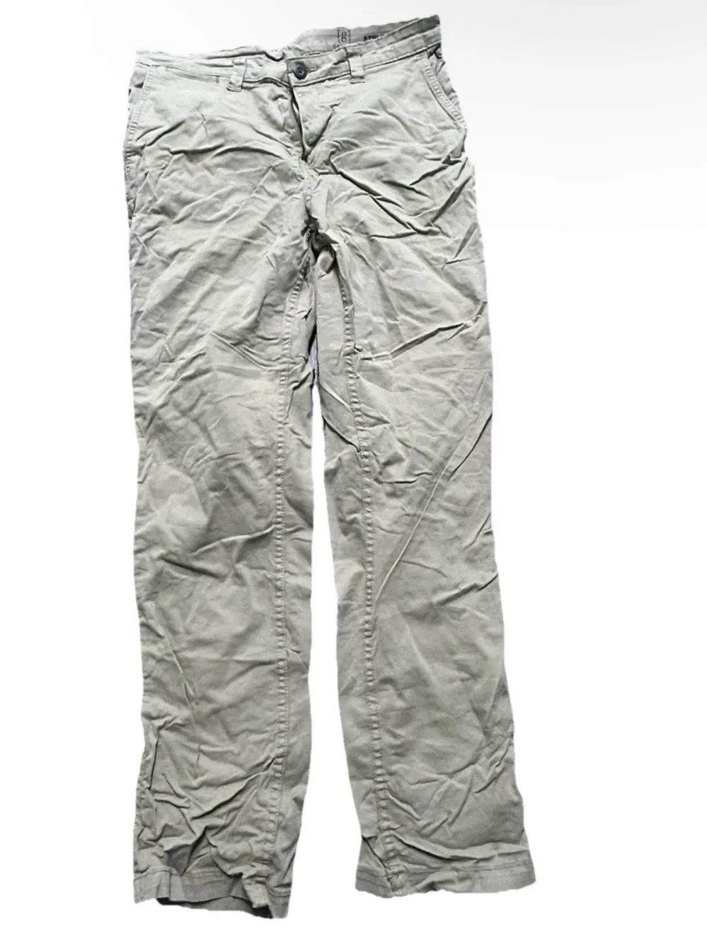Men’s George Athletic Khaki Chinos Pants Size 32x32